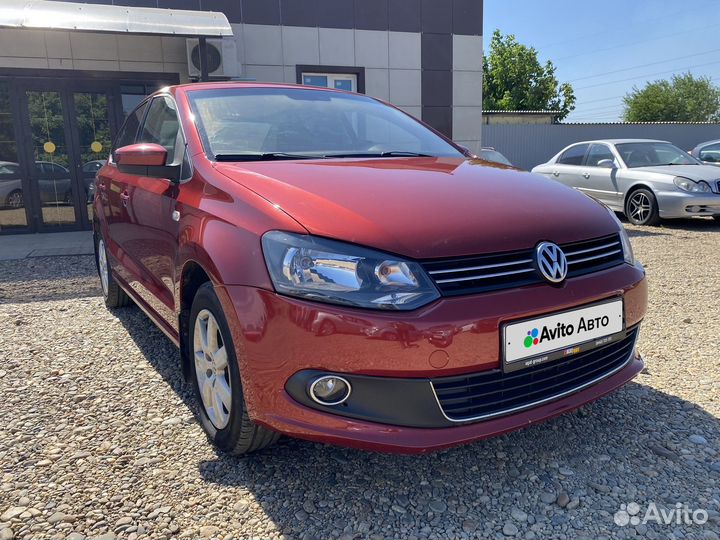 Volkswagen Polo 1.6 МТ, 2012, 156 800 км