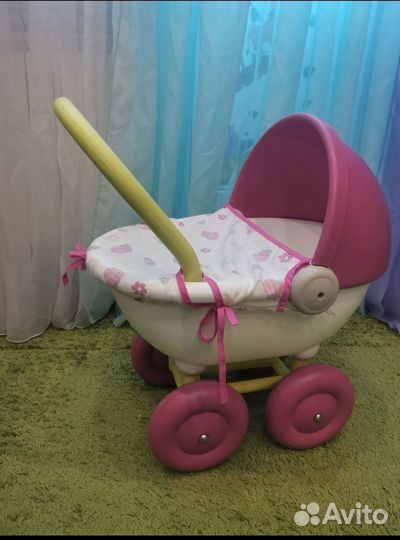Коляска кукольная Smoby