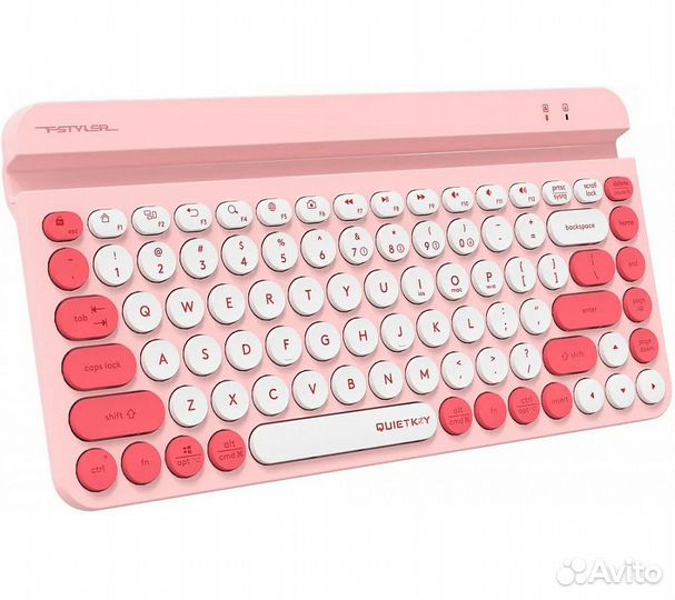 Беспроводная клавиатура A4Tech Fstyler FBK30, розо