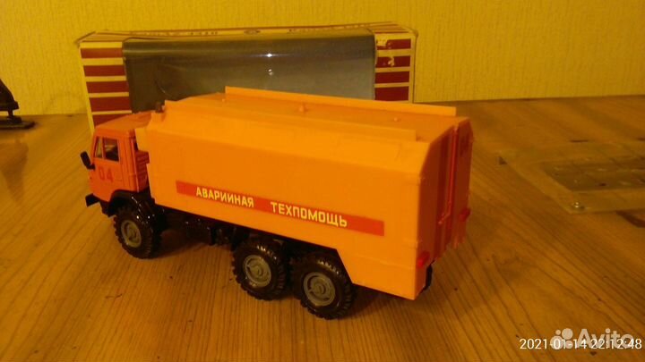 Модель СССР 1:43 Камаз 4310-Арек(Аварийка и З/Час)
