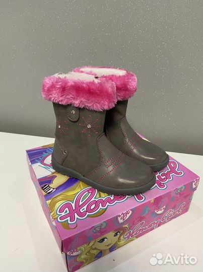Зимние сапоги для девочки 29 размер