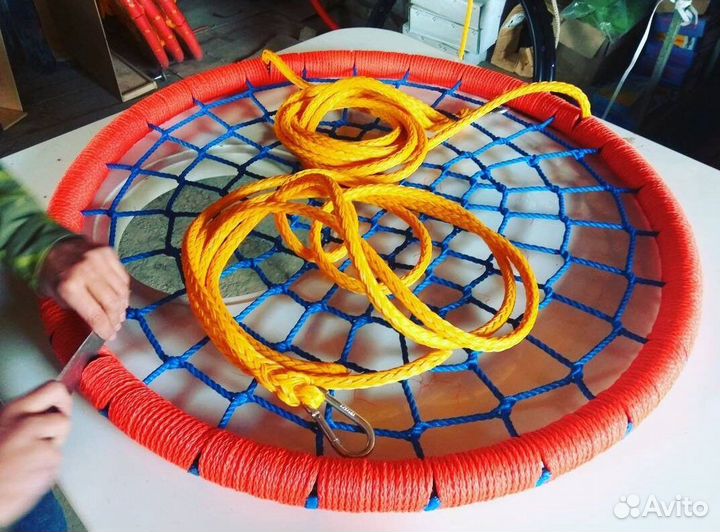 Качели гнездо паутинка