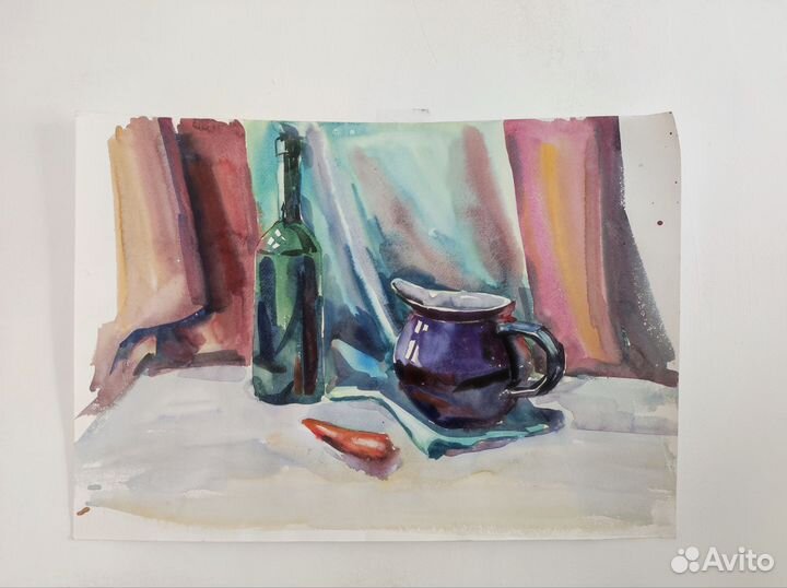 Натюрморт акварелью