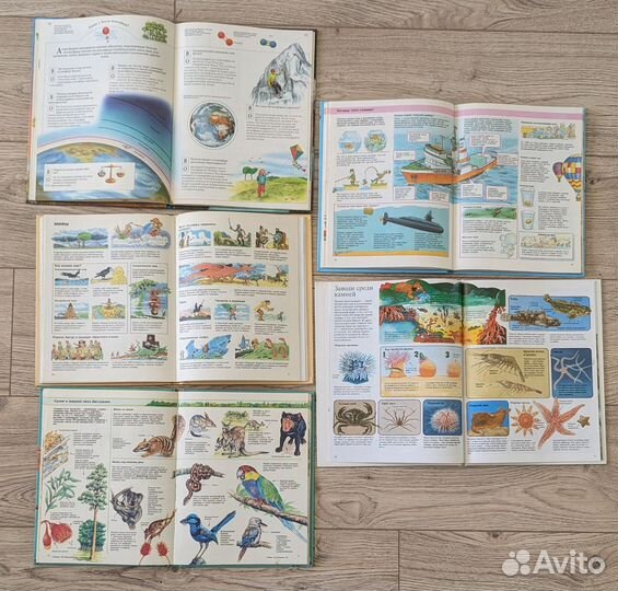 Детская энциклопедия росмэн 5 книг