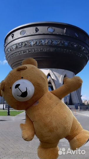 Поздравление от огромного Мишки