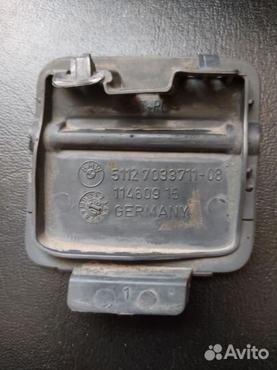 Заглушка бампера бмв е 60 дорест