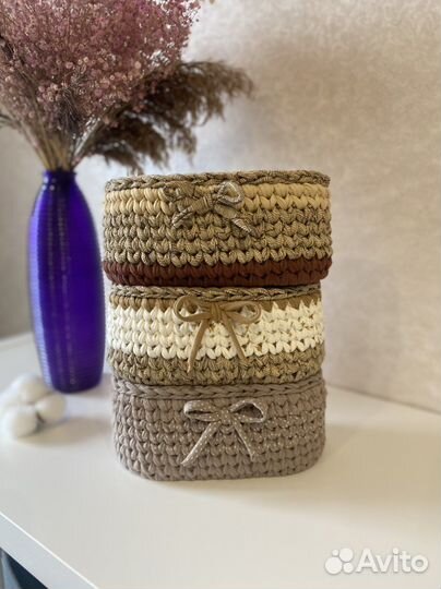 Корзинка ручной работы