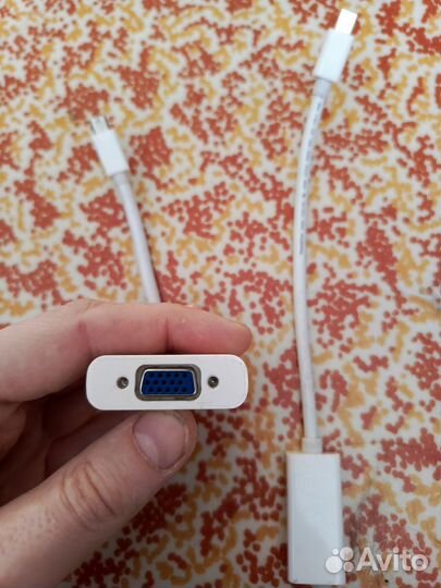 Переходники Apple mini displayport - vga