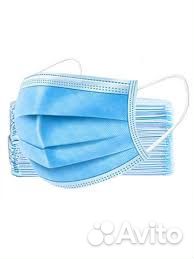 Маска медицинская, одноразовая