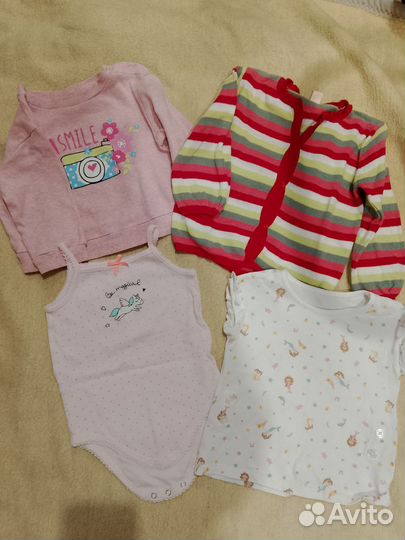 Одежда для девочки пакетом 80 86