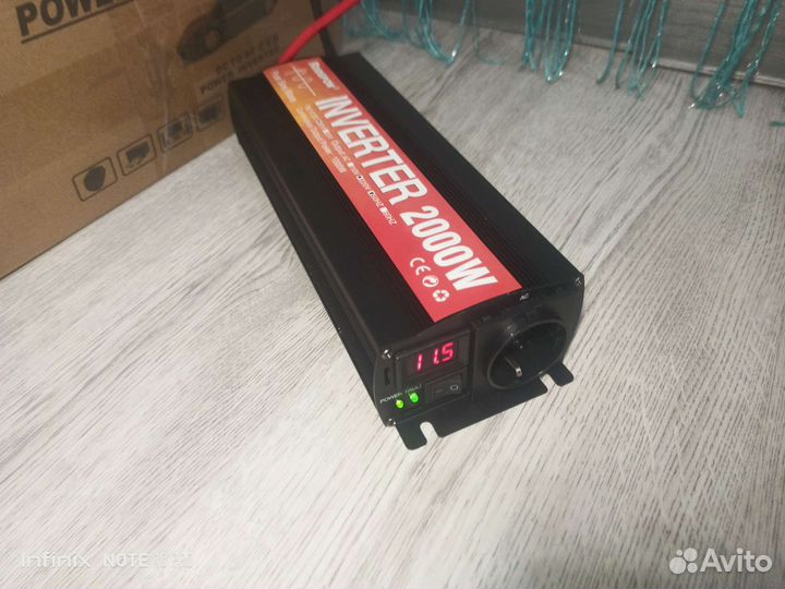 Инвертор 12 220 2000W чистый синус