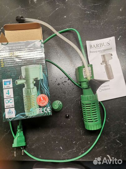 Фильтр для аквариума внутренний Barbus