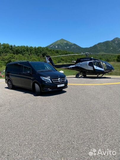 Трансфер/такси минивен вип V Klass 6 мест