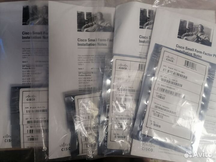 Трансивер Cisco GLC-T и Cisco GLC-LH-SM