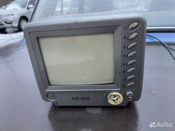 Миниатюрный телевизор ретро 90ых