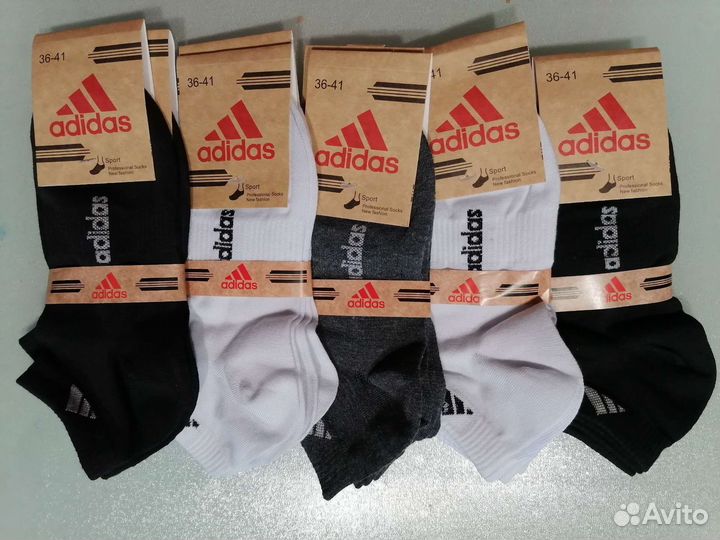 Носки упаковка 10 пар женские/ подрастковые