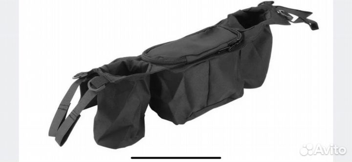 Сумка органайзер для коляски подстаканник