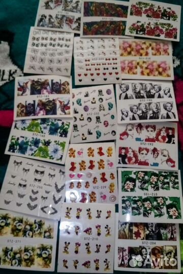 Наклейки для ногтей