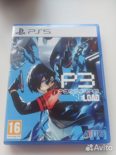 Persona 3 Reload PS5 диск