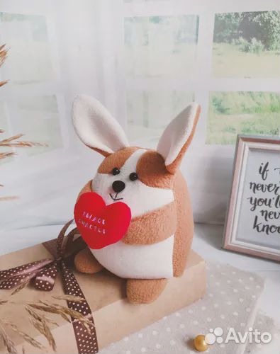 Игрушка собачка Корги