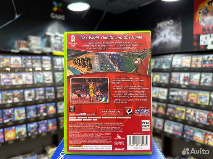 Игры для Xbox 360: Beijing 2008 (Олимпийские игры