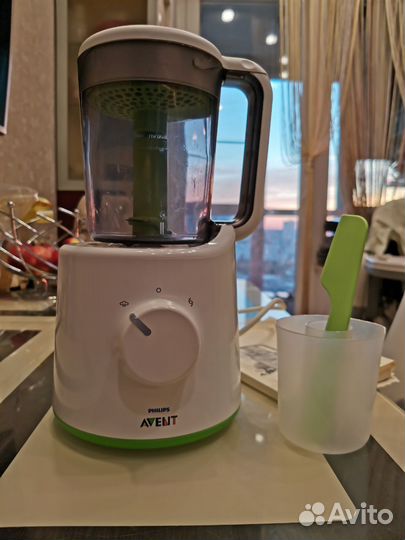 Пароварка блендер philips avent 2 в 1
