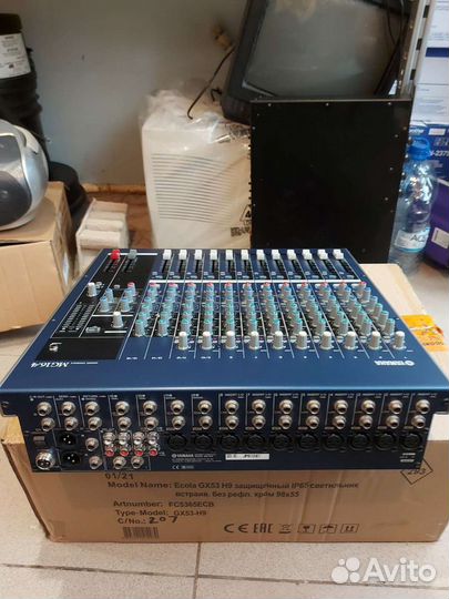 Микшерный пульт yamaha MG16/4