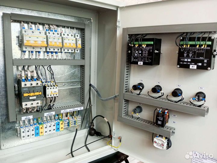 Производство щита управления камеры полимеризации