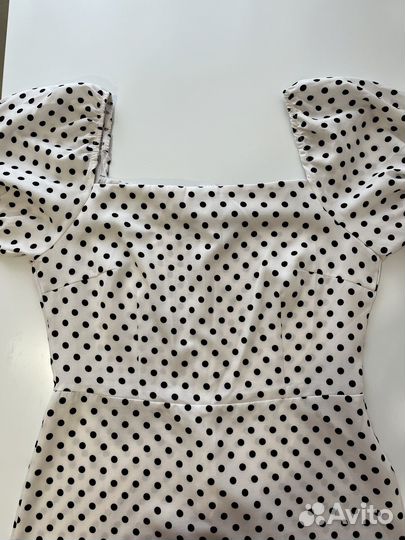 Платье в горох