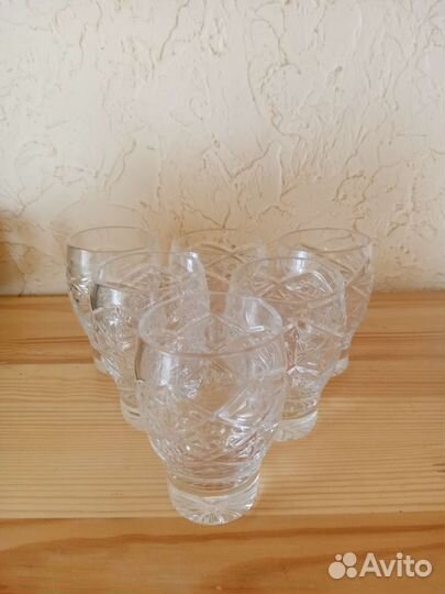 Советский набор высоких стопок