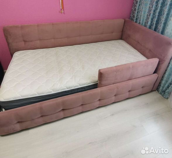 Кровать воss mini велюр