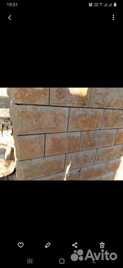 Облицовка дагестанским камнем