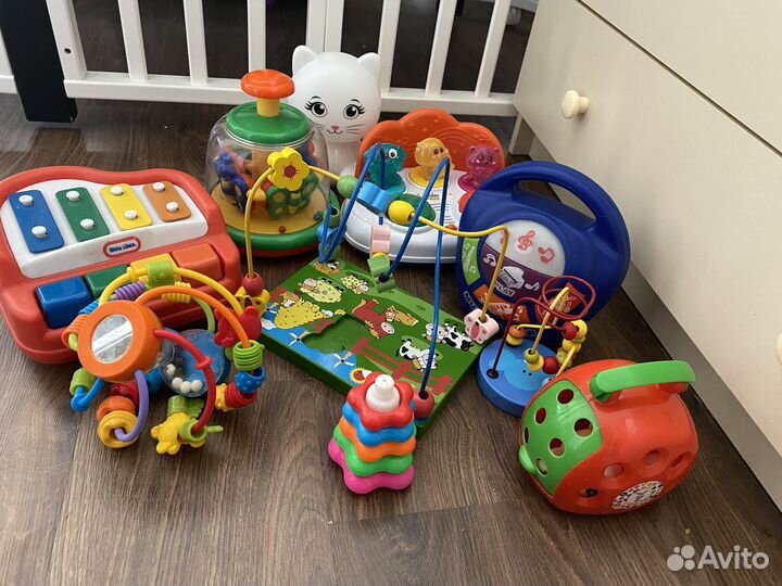 На доставке Развивающие игрушки пакетом
