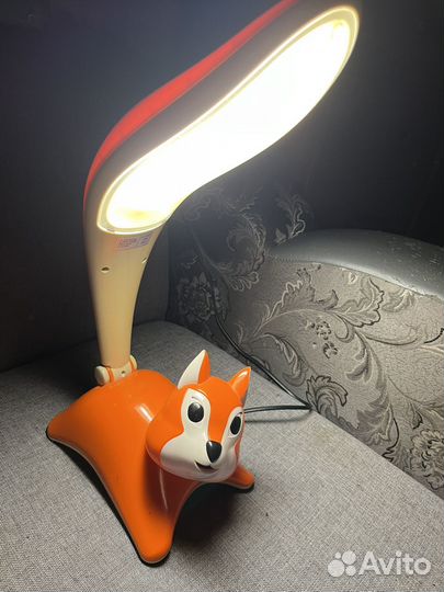 Детская настольная лампа +ночник