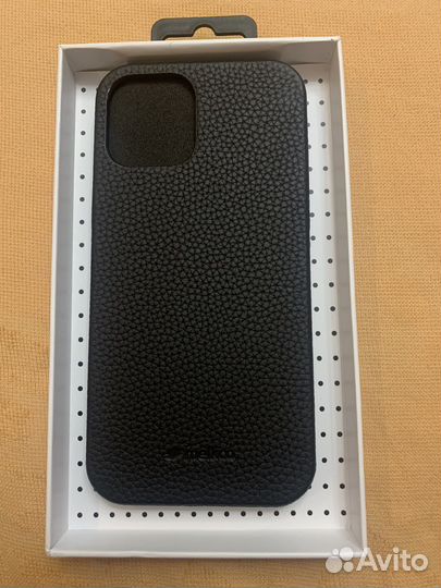 Чехол на iPhone 12 pro max натуральная кожа