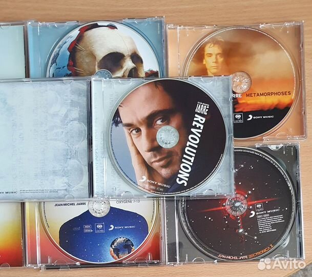 Jean-Michel Jarre – (фирменные компакт диски) 5 CD