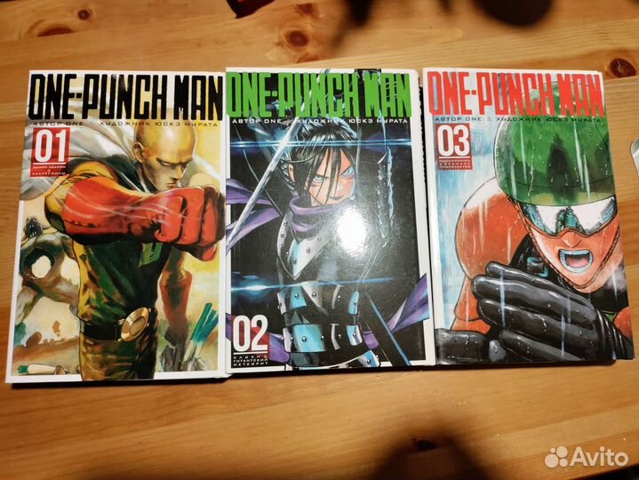 One punch man манга
