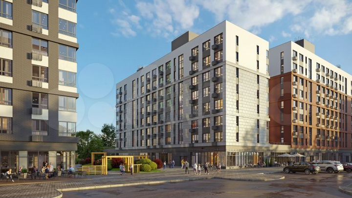 1-к. квартира, 37,4 м², 15/19 эт.