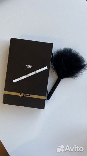 Love box Yesforlov (пушистая кисточка + карандаш)