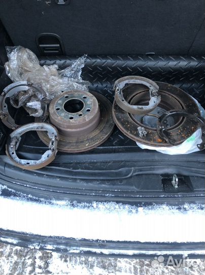 2 задних Диска с ручным тормозом X5,X6