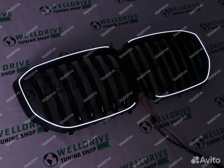 Решетка радиатора BMW X5 G05 дорест LED