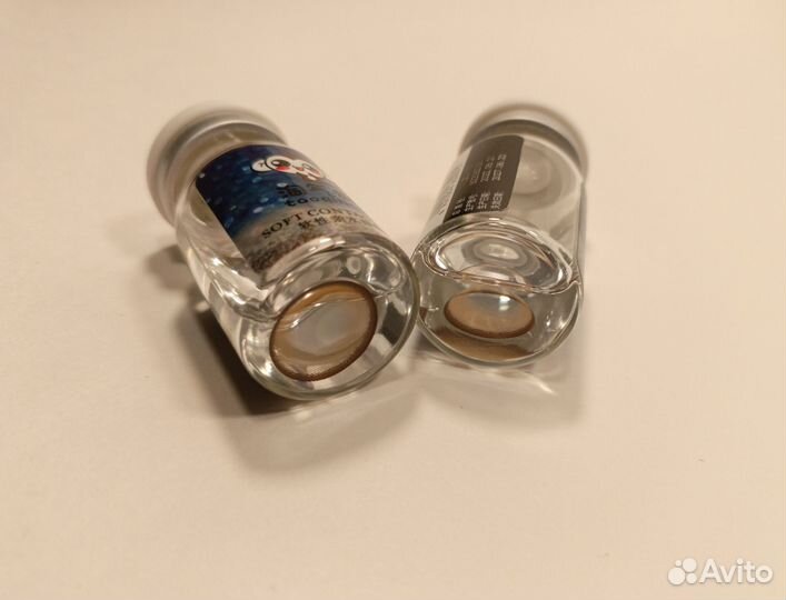 Цветные линзы: чёрно-коричневые