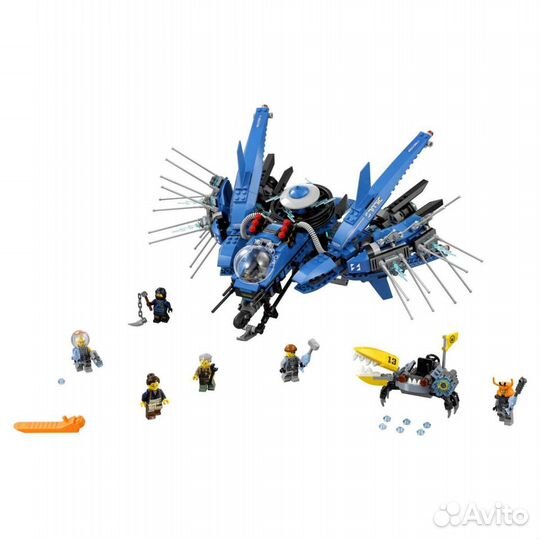 Lego Ninjago Самолёт-молния Джея 70614 новый