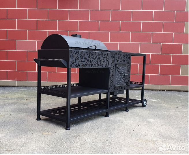Мангал и Печь с Термостенками