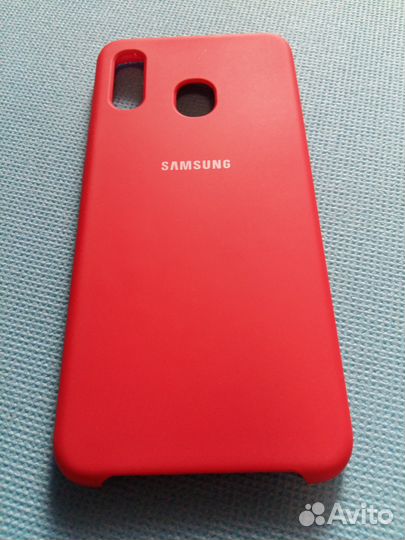 Чехол-Накладка Silicone Cover для Samsung A30