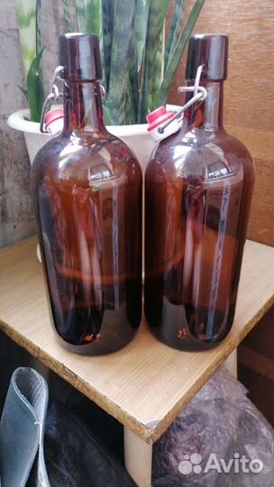 Бутылка с бугельной пробкой 1 л