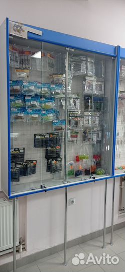 Полки стеллажи втрины