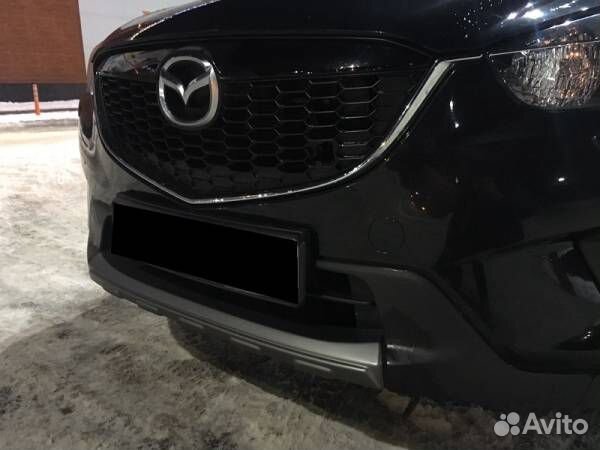 Накладка переднего бампера Mazda CX-5 SKY вставка