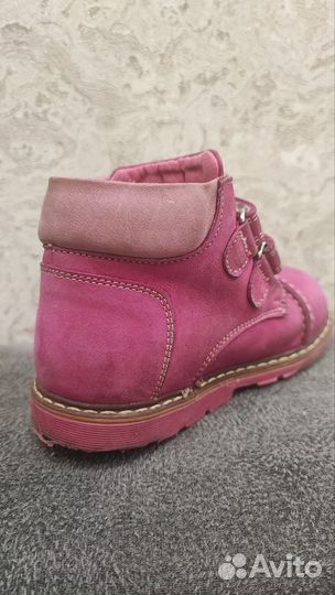 Ботинки демисезонные для девочки 24 размер