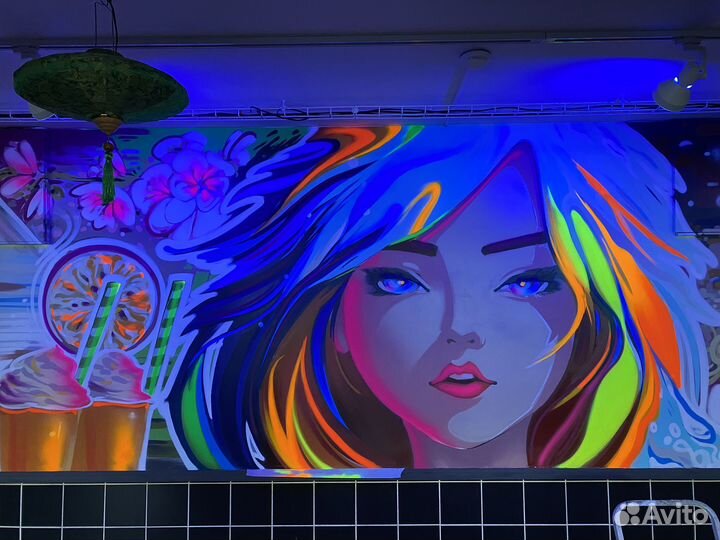 Художник роспись стен, граффити, аэрография